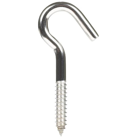 Small Stainless Steel 4.8125 In. L Clothesline Hook 300 Lb